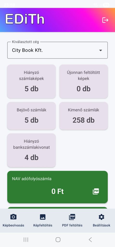 EDiTh dokumentum kezelő - Főoldal.jpg